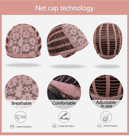 Yin And Yang Head Long Curly Hair Air Bangs European And American Wig