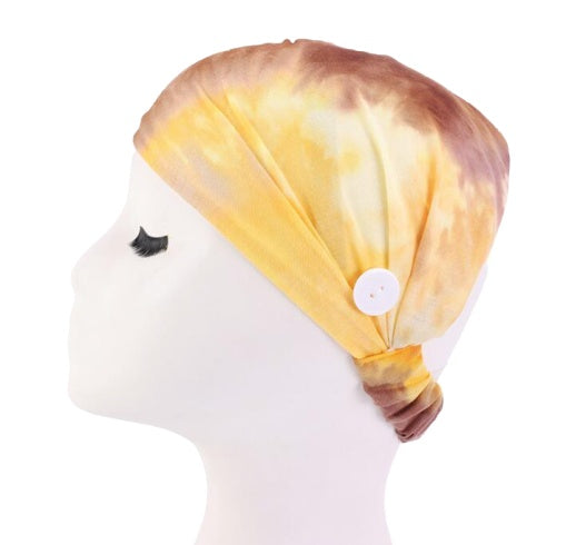 Running Headband Button Headband Face Holder