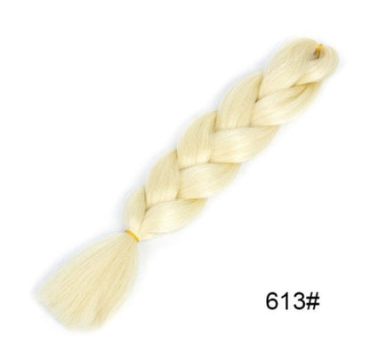 Synthetic Wig Dirty Braid Braided Hair Big Braid