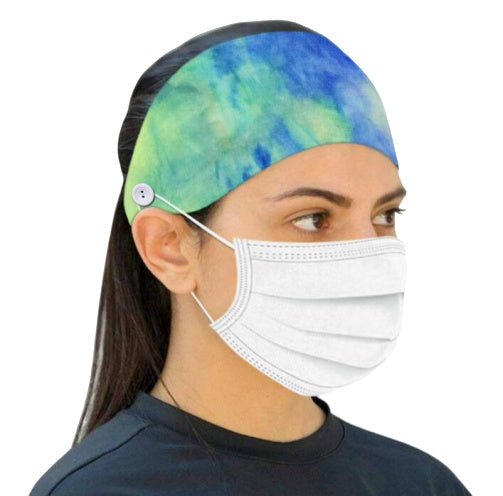 Running Headband Button Headband Face Holder