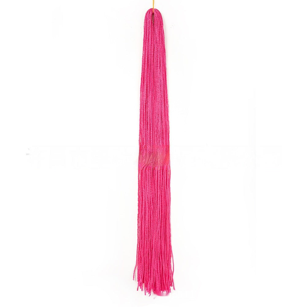 Braided Multi Color Crochet Hair