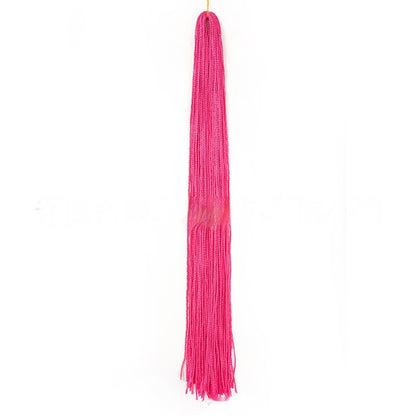 Braided Multi Color Crochet Hair