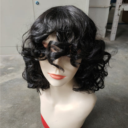 Women's Short European And American Afro Wig Synthetic Wigs