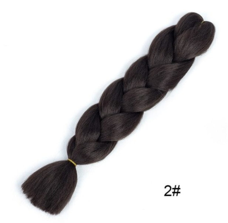 Synthetic Wig Dirty Braid Braided Hair Big Braid