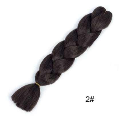 Synthetic Wig Dirty Braid Braided Hair Big Braid