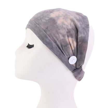 Running Headband Button Headband Face Holder