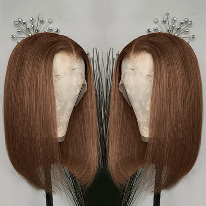 10inch 13x4 Lace Front Straight Bob Wig