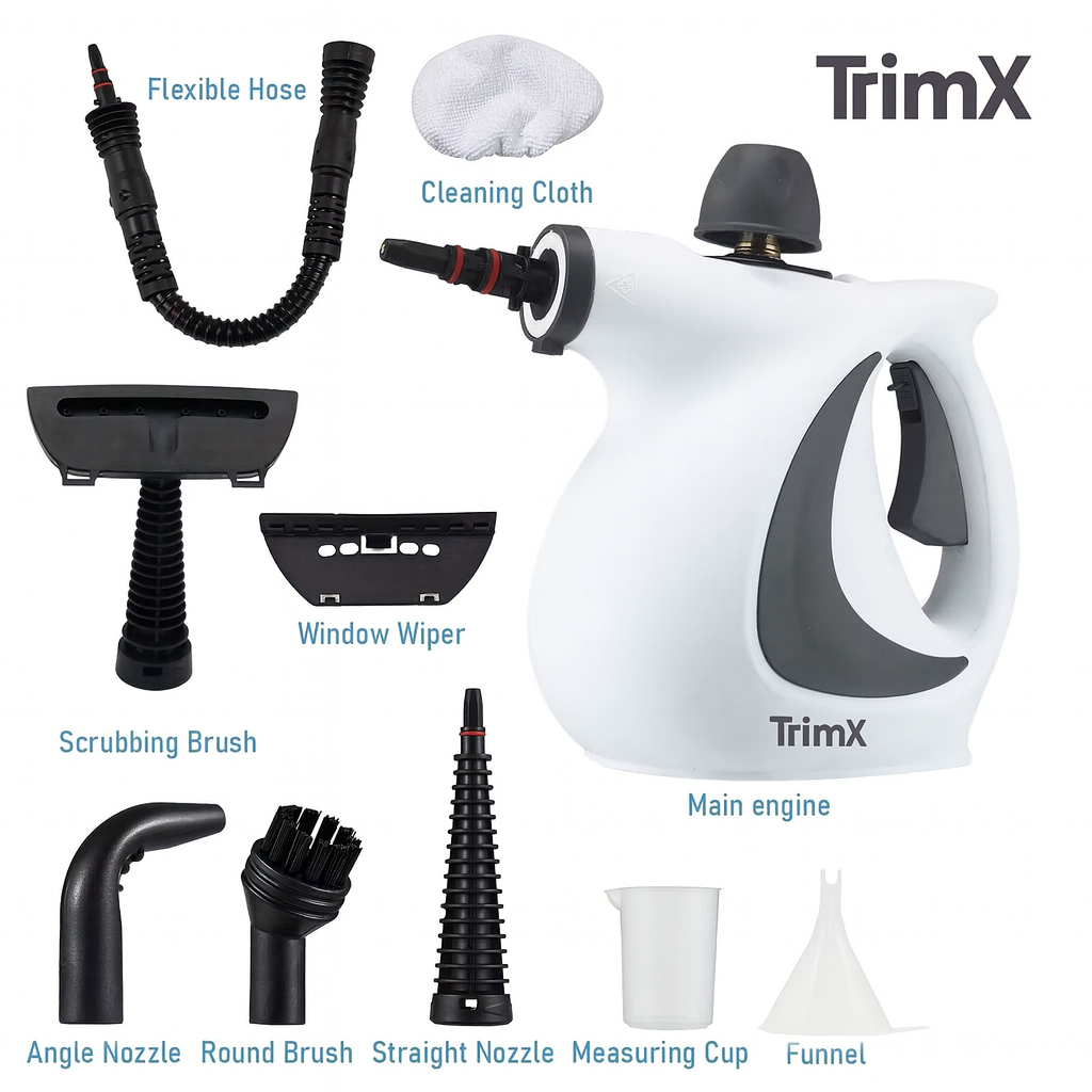 Portable Handheld Steam Cleaner Multifunctional Kitchen Range Hood Grease Remover Cleaning Machine Bathroom Cleaner for Car