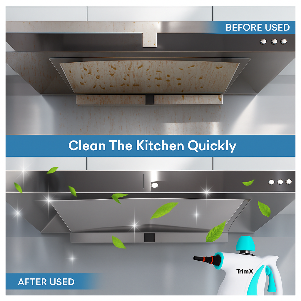 Portable Handheld Steam Cleaner Multifunctional Kitchen Range Hood Grease Remover Cleaning Machine Bathroom Cleaner for Car