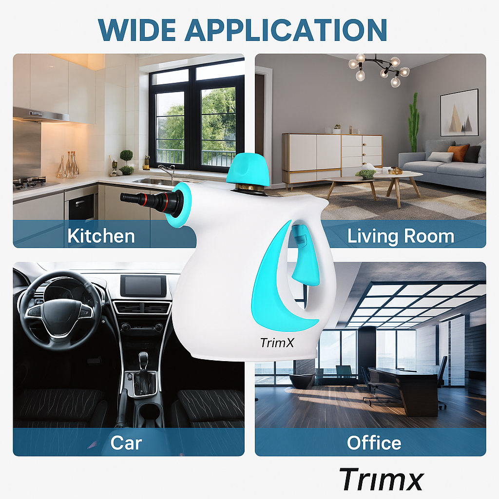 Portable Handheld Steam Cleaner Multifunctional Kitchen Range Hood Grease Remover Cleaning Machine Bathroom Cleaner for Car