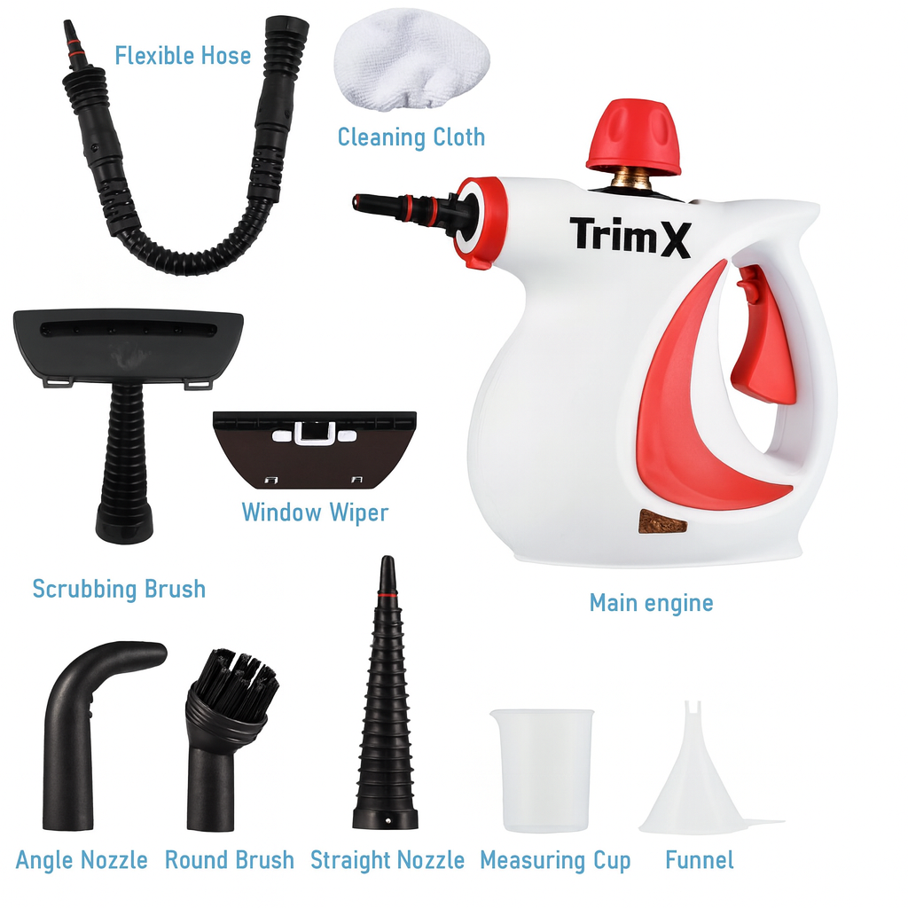 Portable Handheld Steam Cleaner Multifunctional Kitchen Range Hood Grease Remover Cleaning Machine Bathroom Cleaner for Car