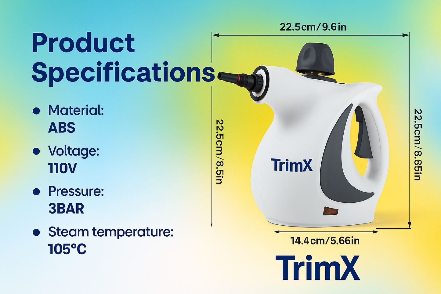 Portable Handheld Steam Cleaner Multifunctional Kitchen Range Hood Grease Remover Cleaning Machine Bathroom Cleaner for Car