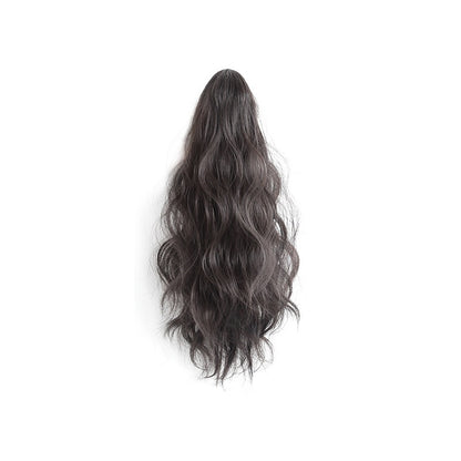 Wig Ponytail Female Small Jaw Clip Water Ripple Curl Ponytail Natural Simulation