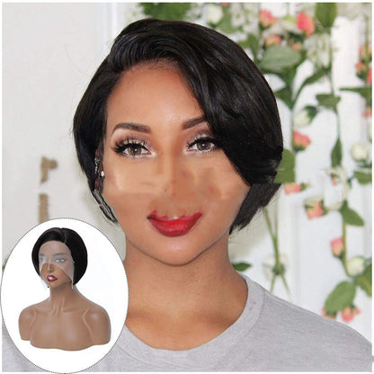 Straight Pixie Cut Human Hair Wig