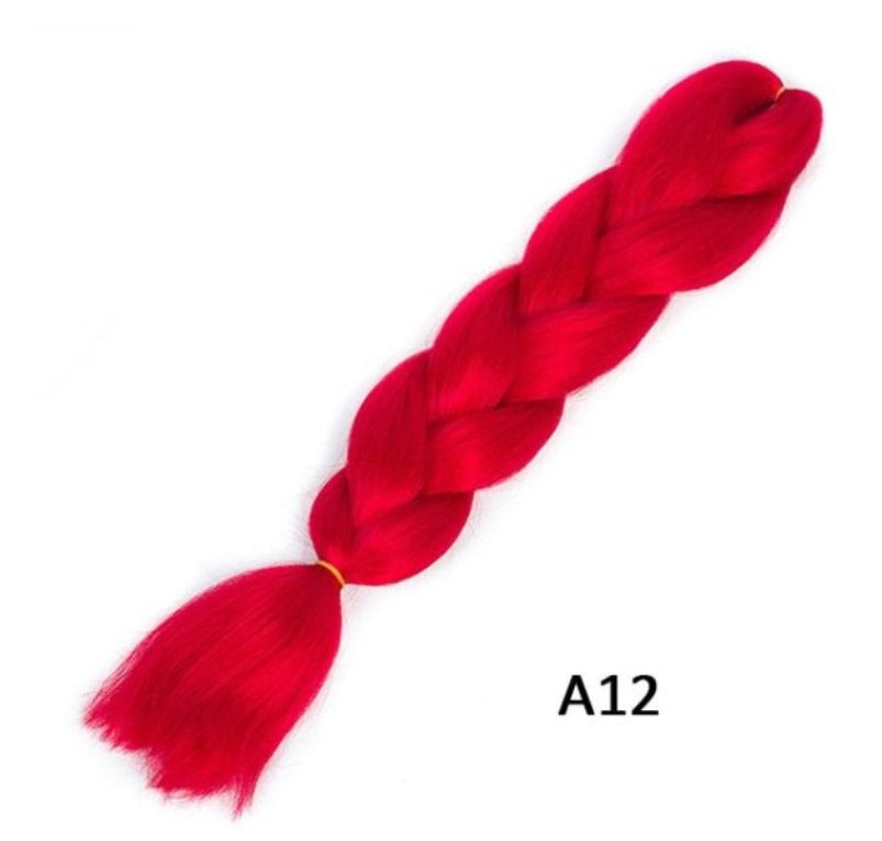 Synthetic Wig Dirty Braid Braided Hair Big Braid