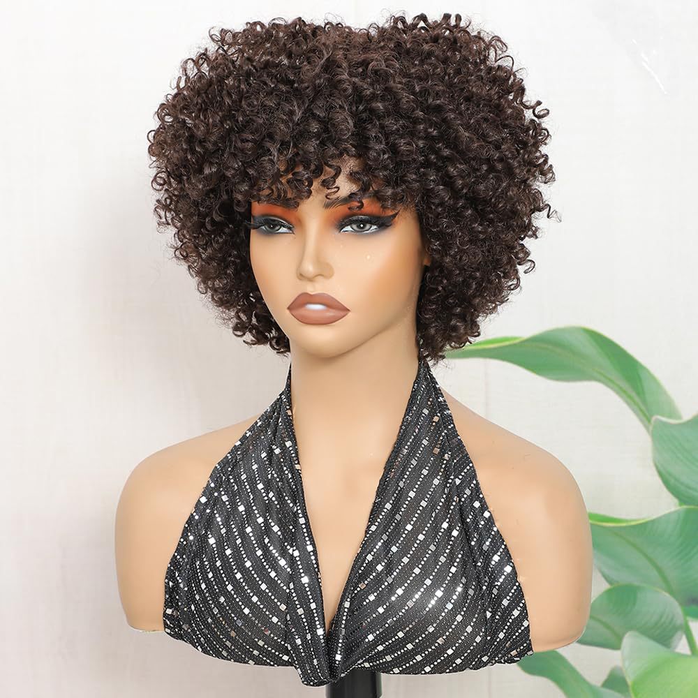 Wig Female Synthetic Wigs Wavy Curly Hair Head Cover